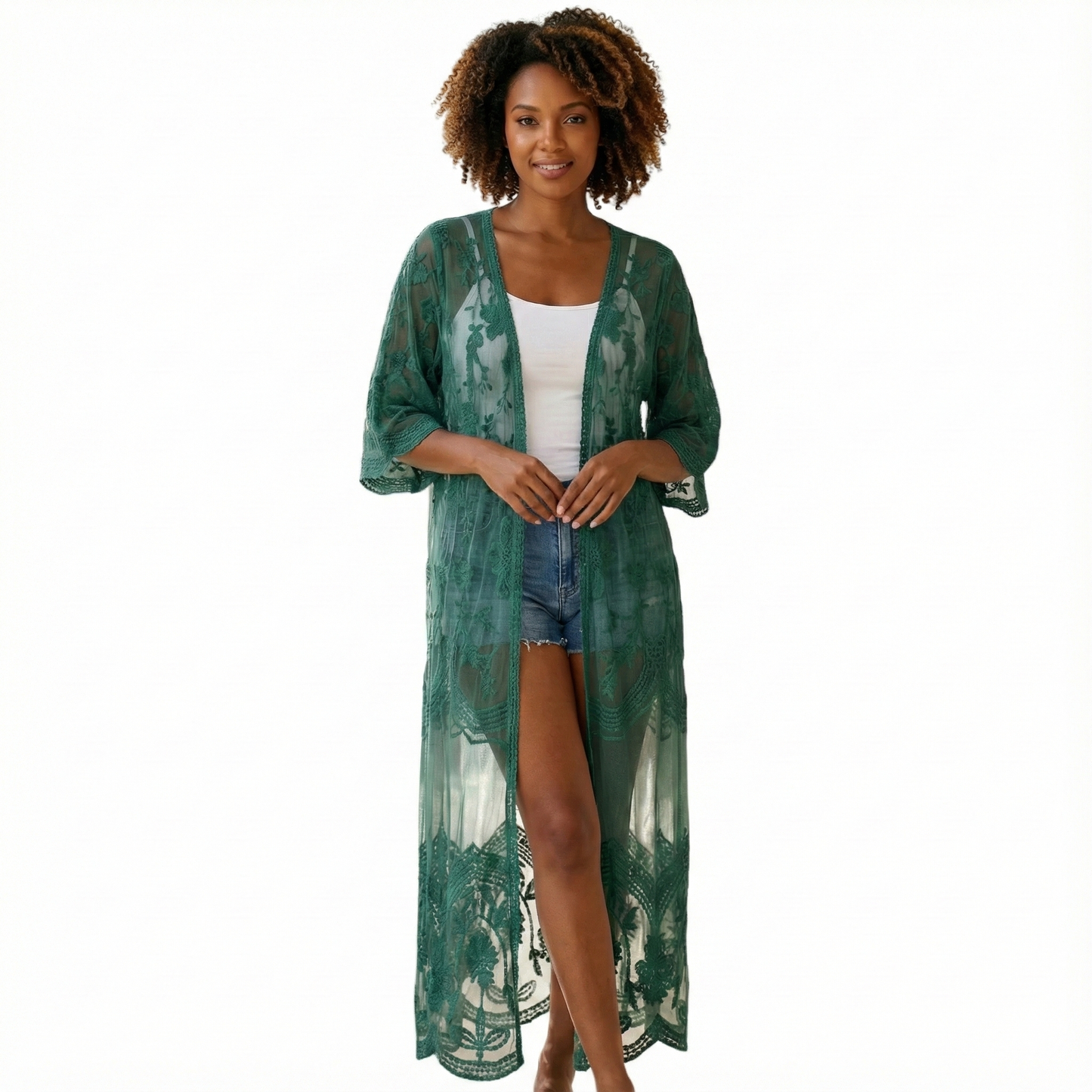 Riviera Scalloped-Edge Cover-Up