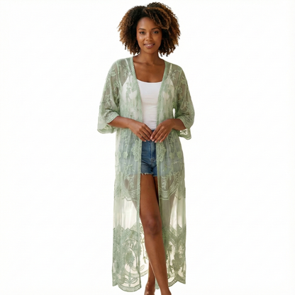 Riviera Scalloped-Edge Cover-Up
