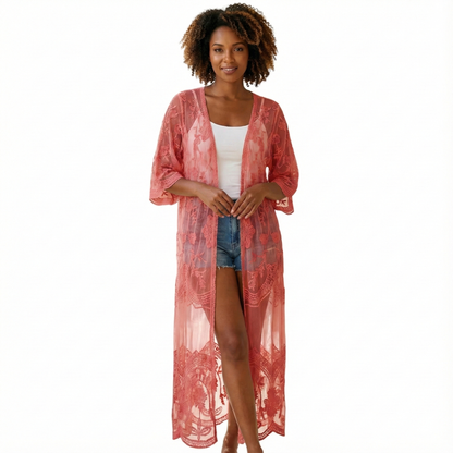 Riviera Scalloped-Edge Cover-Up