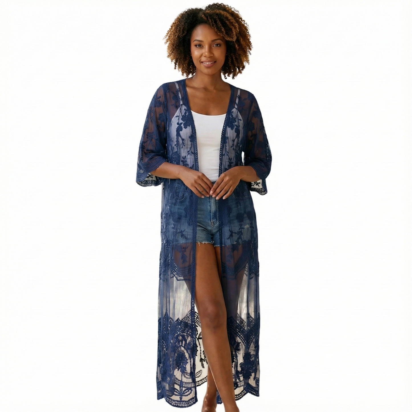 Riviera Scalloped-Edge Cover-Up