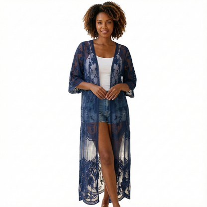 Riviera Scalloped-Edge Cover-Up